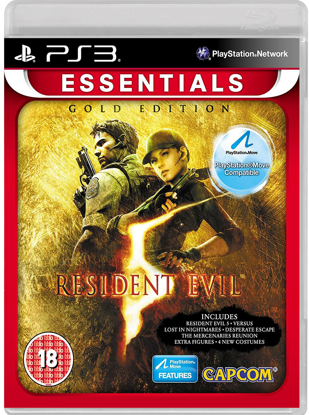 RESIDENT EVIL 5 GOLD ESSENTIALS - PS3