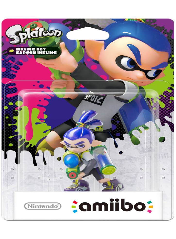 Figurina Amiibo Boy (Splatoon)