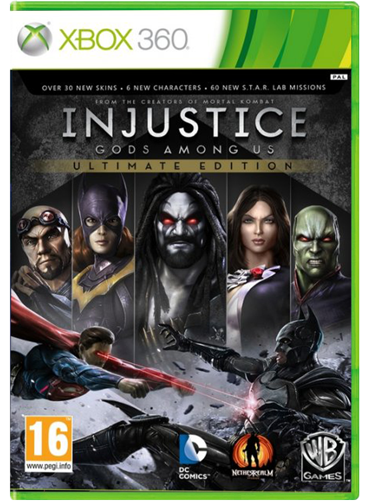 INJUSTICE GODS AMONG US ULTIMATE EDITION - XBOX 360