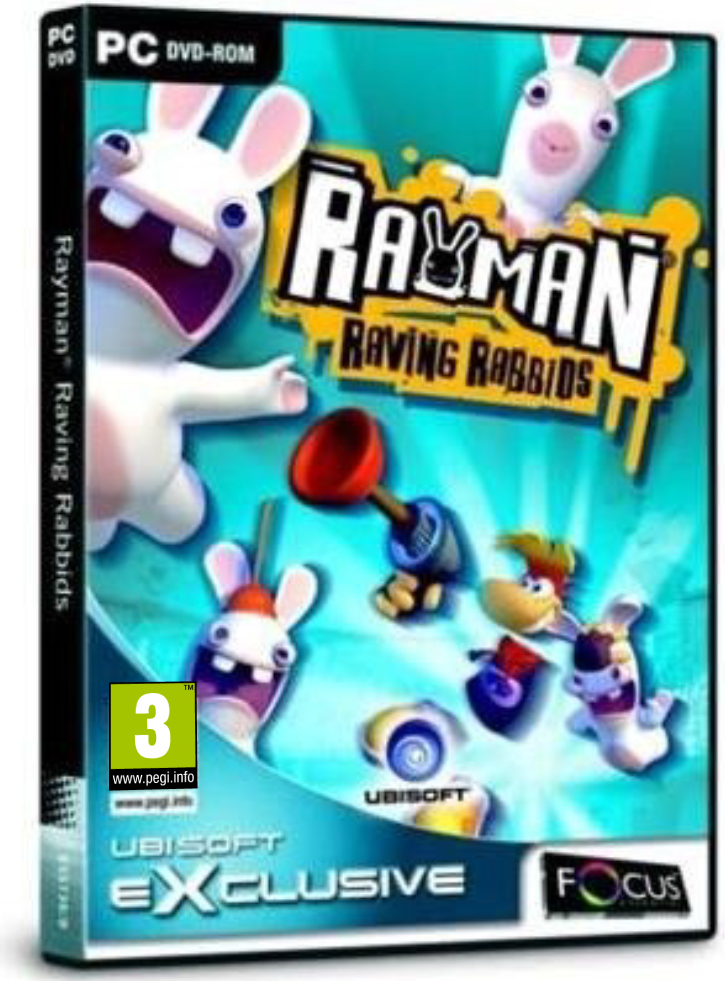 RAYMAN RAVING RABBIDS EXCLUSIVE - PC
