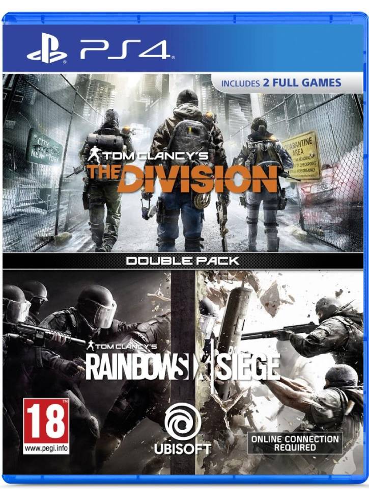 COMPILATION RAINBOW SIX SIEGE & THE DIVISION - PS4