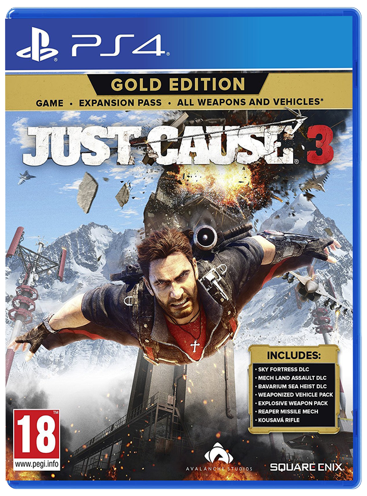 JUST CAUSE 3 GOLD EDITION - PS4