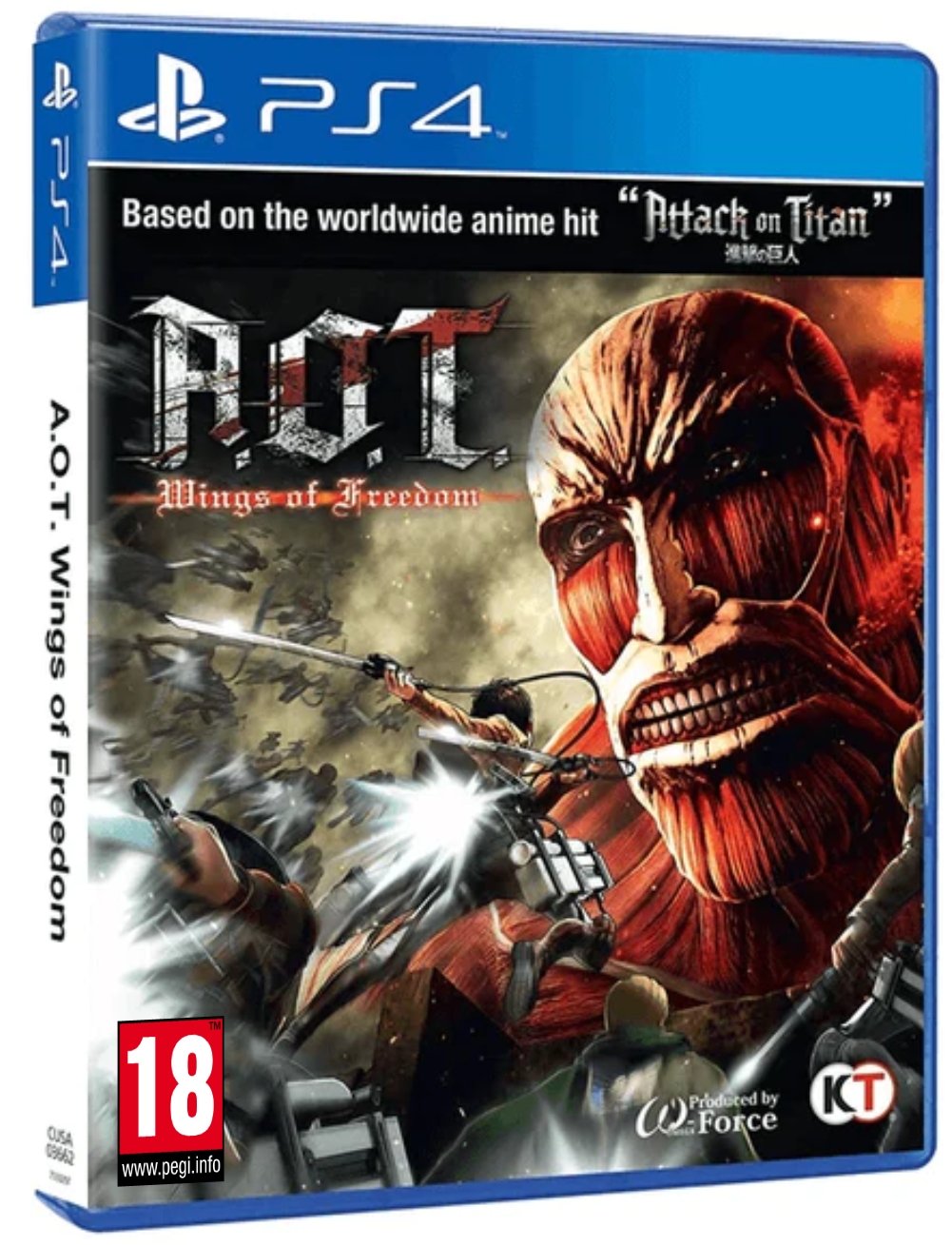 ATTACK ON TITAN WINGS OF FREEDOM - PS4