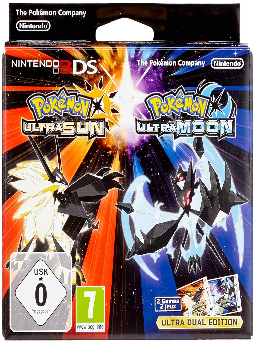 POKEMON ULTRA SUN & MOON DUAL PACK - 3DS
