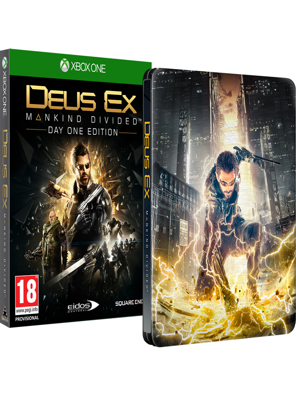 DEUS EX MANKIND DIVIDED STEELBOOK EDITION - XBOX ONE