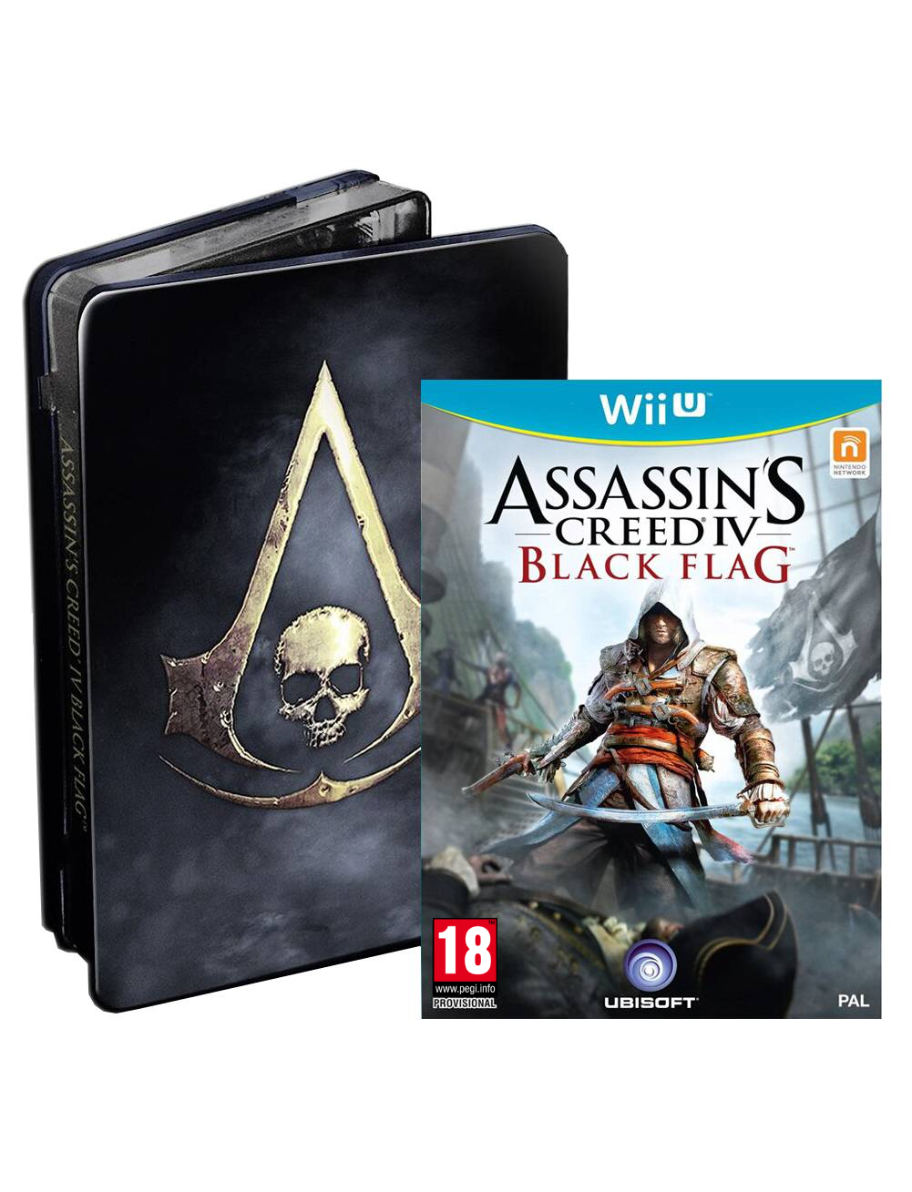 ASSASSINS CREED 4 BLACK FLAG SKULL EDITION - WII U