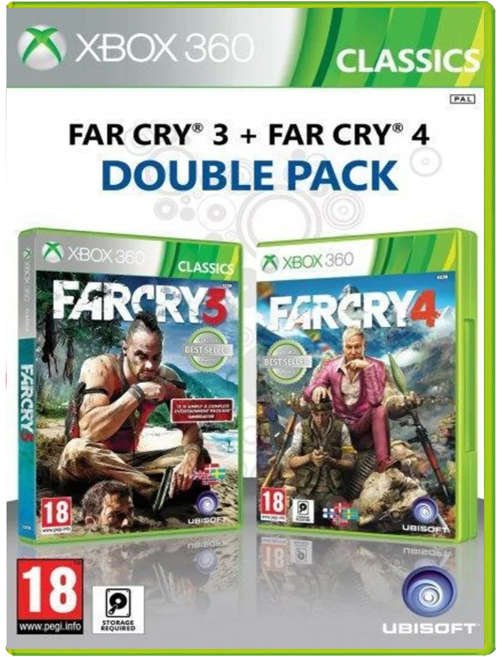 COMPILATION FAR CRY 3 & FAR CRY 4 - XBOX360
