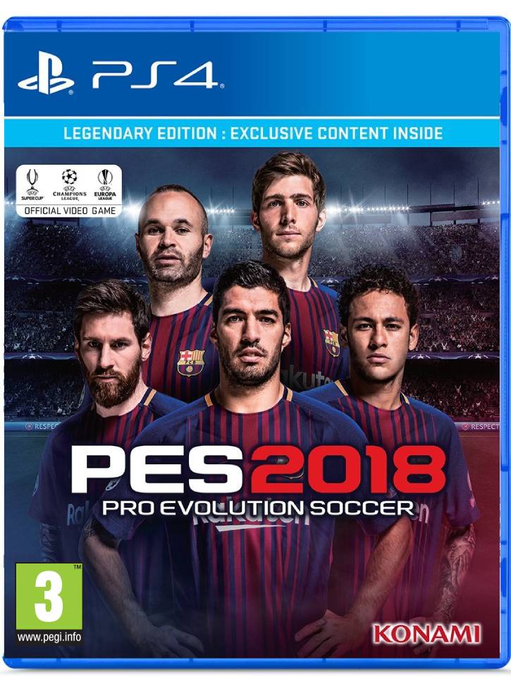 PRO EVOLUTION SOCCER 2018 LEGENDARY EDITION - PS4