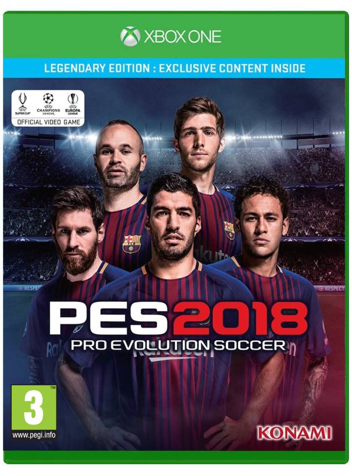 PRO EVOLUTION SOCCER 2018 LEGENDARY EDITION - XBOX O