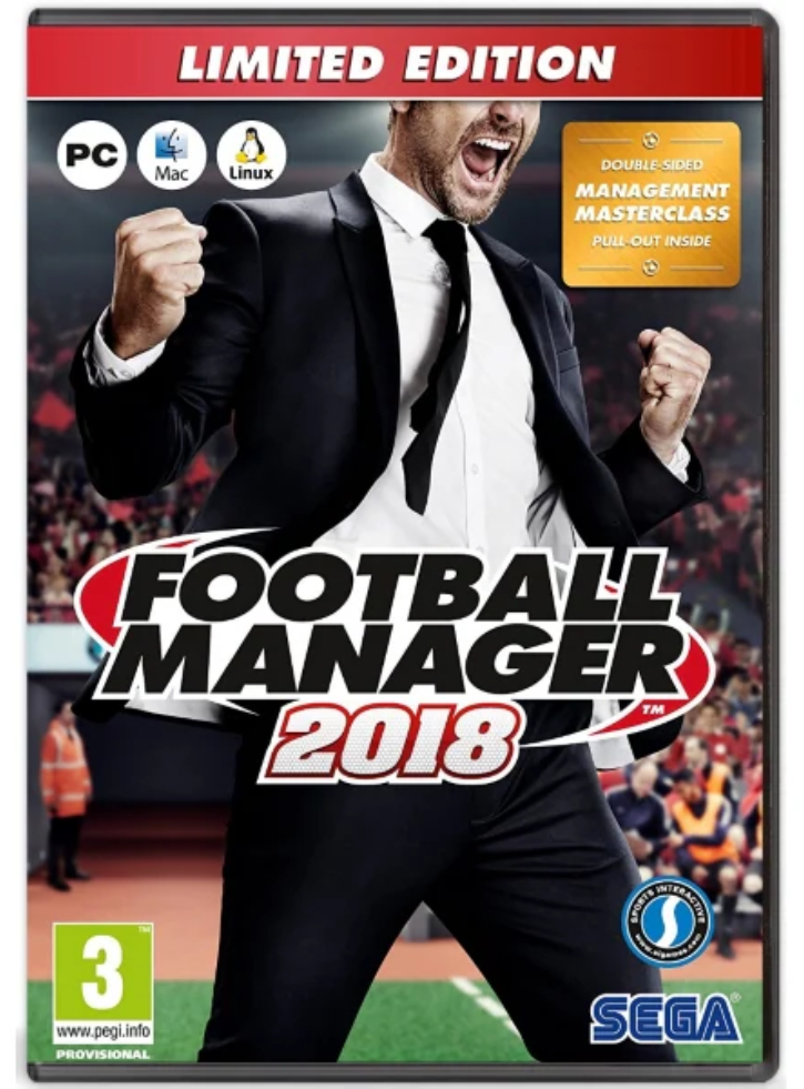 FOOTBALL MANAGER 2018 LIMITED EDITION - PC