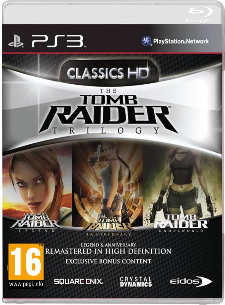 TOMB RAIDER TRILOGY (LEGEND & ANNIVERSARY &