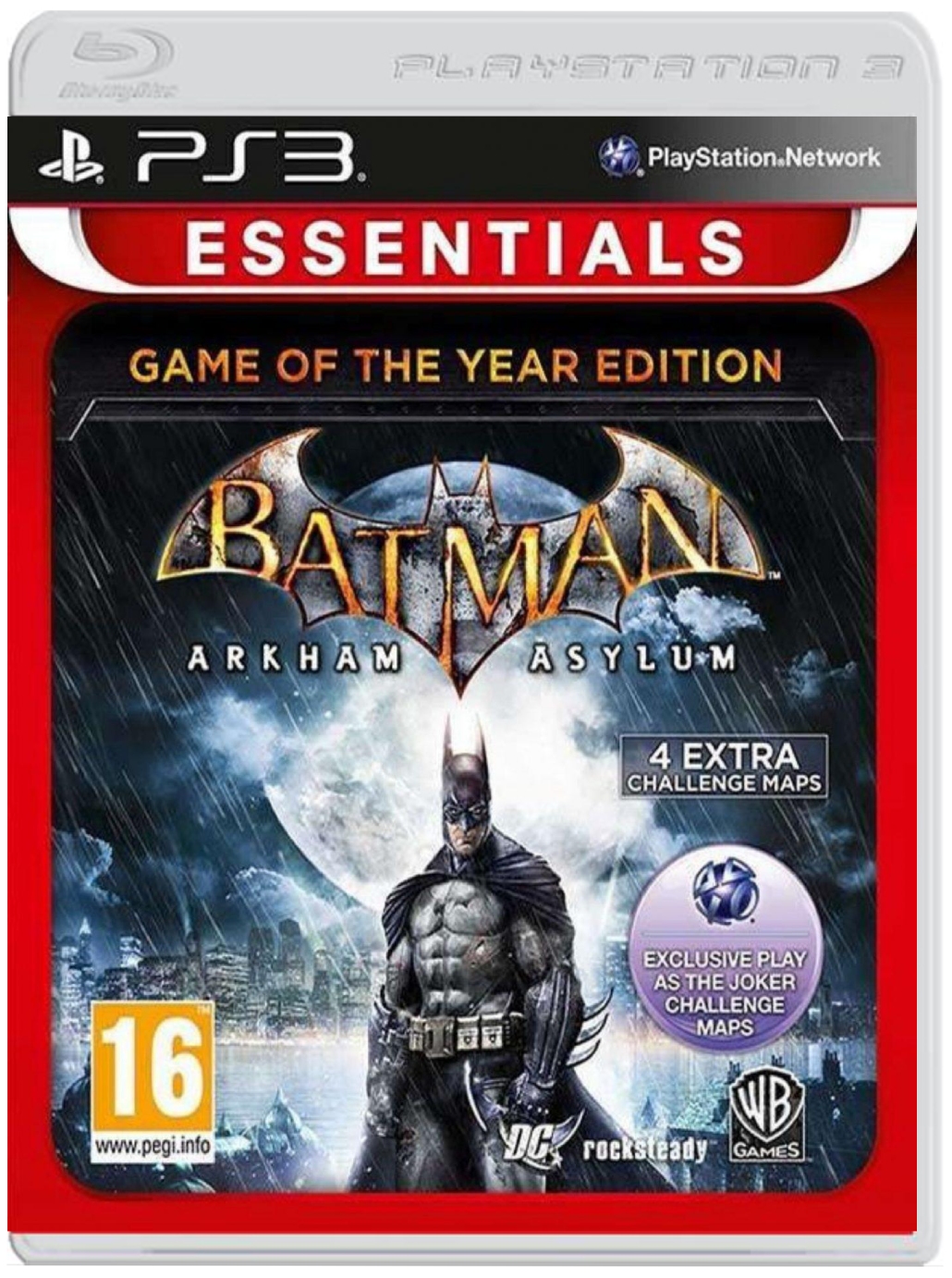 BATMAN ARKHAM ASYLUM GOTY PS3 ESSENTIALS - PS3