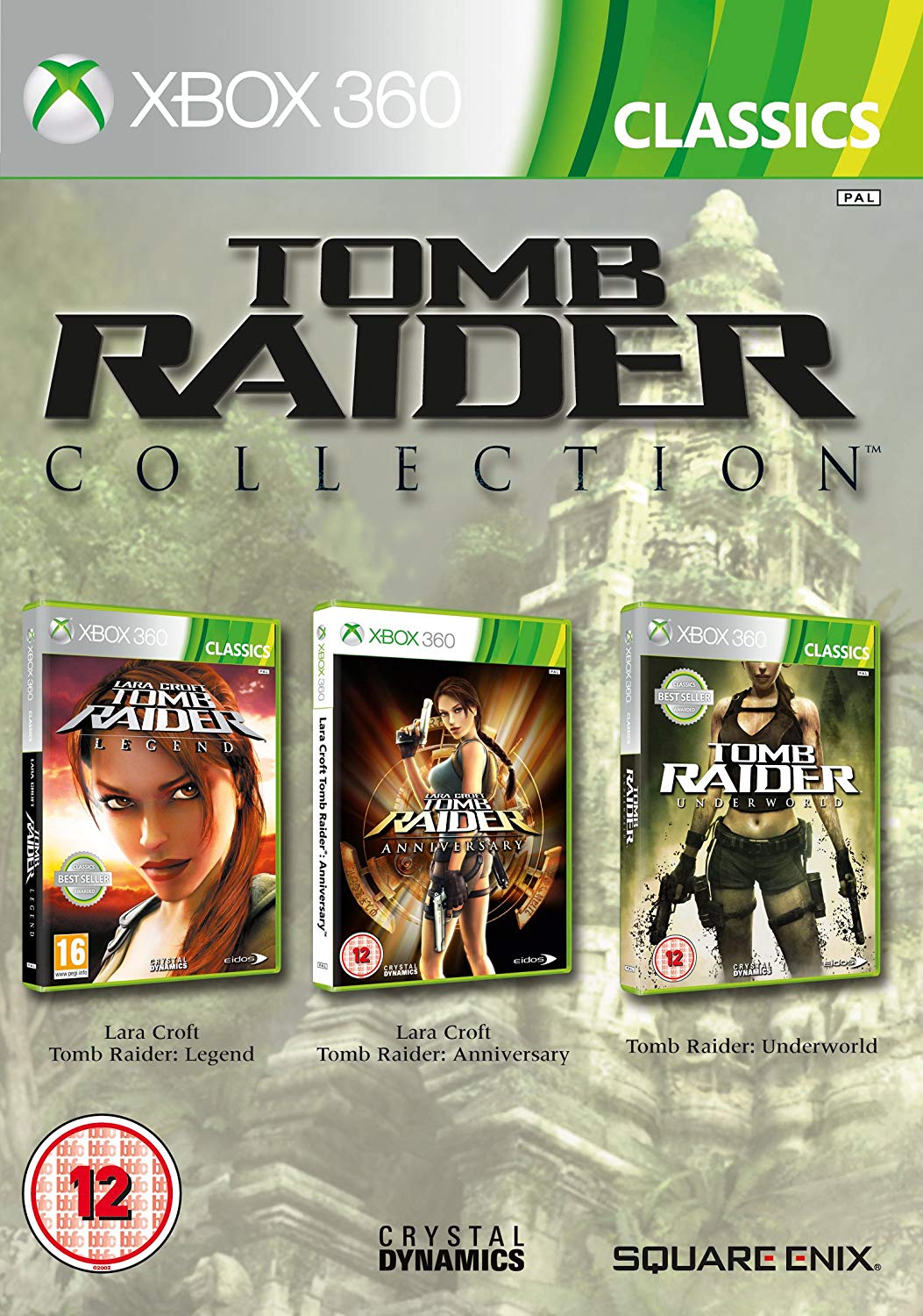 TOMB RAIDER TRILOGY - XBOX 360