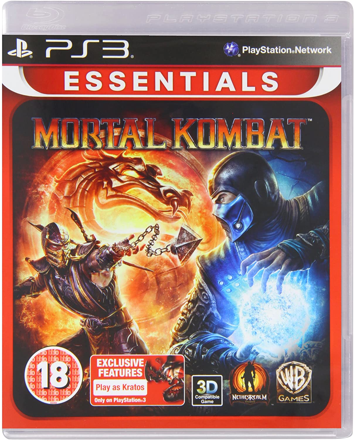 MORTAL KOMBAT ESSENTIALS - PS3