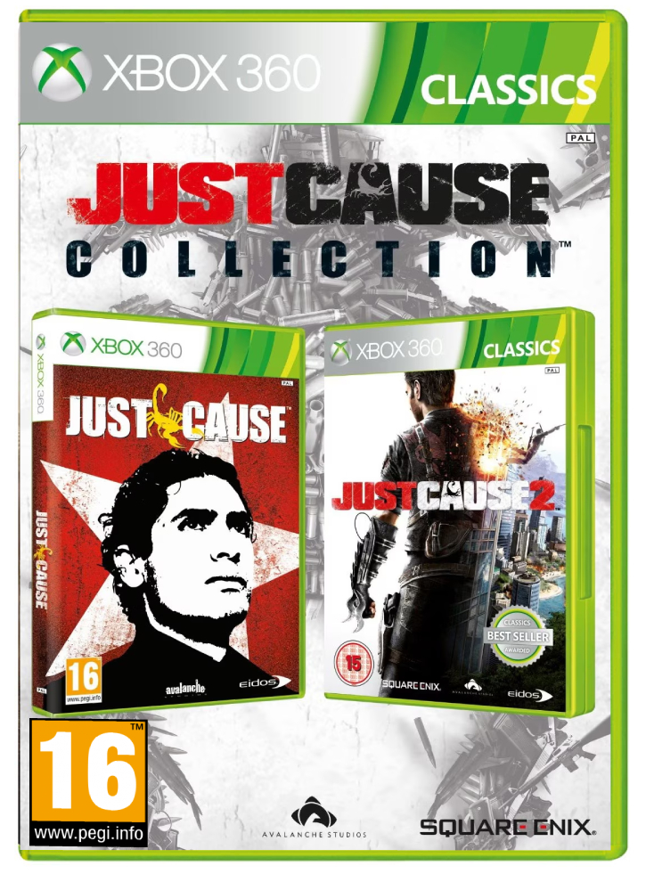 JUST CAUSE DOUBLE PACK - XBOX 360