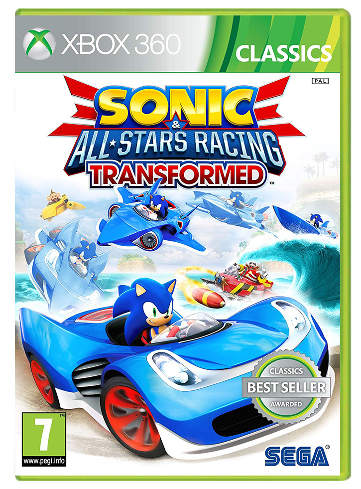 SONIC ALL STARS RACING TRANSFORMED CLASSICS - XBOX36