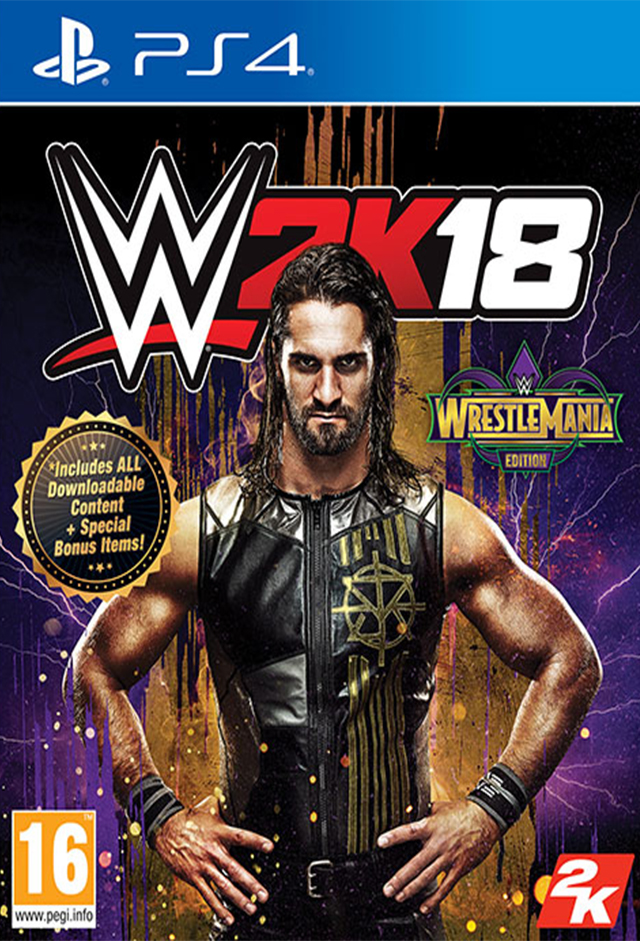 WWE 2K18 WRESTLEMANIA EDITION - PS4