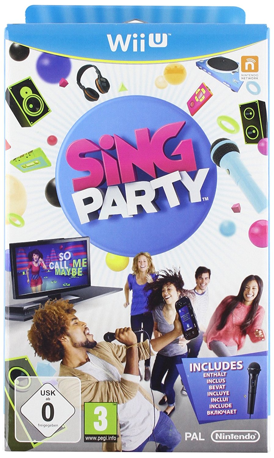Sing Party inc.Micophone WII U