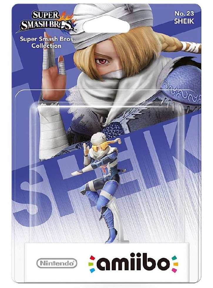 Figurina AMIIBO SHEIK NO. 23 (SUPER SMASH)