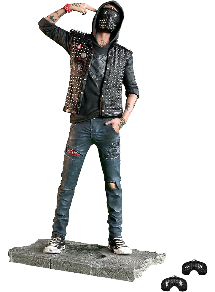 WATCH DOGS 2 WRENCH FIGURINE