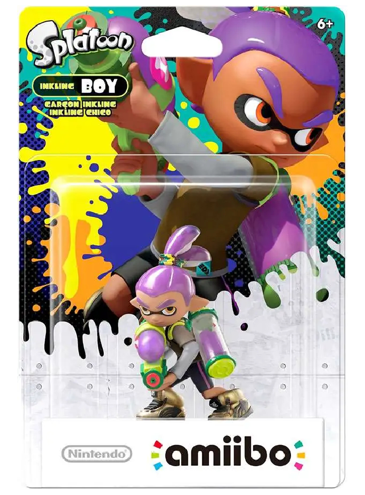 Figurina AMIIBO PURPLE BOY (SPLATOON)