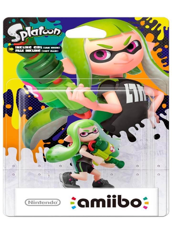 Figurina AMIIBO GREEN GIRL (SPLATOON)