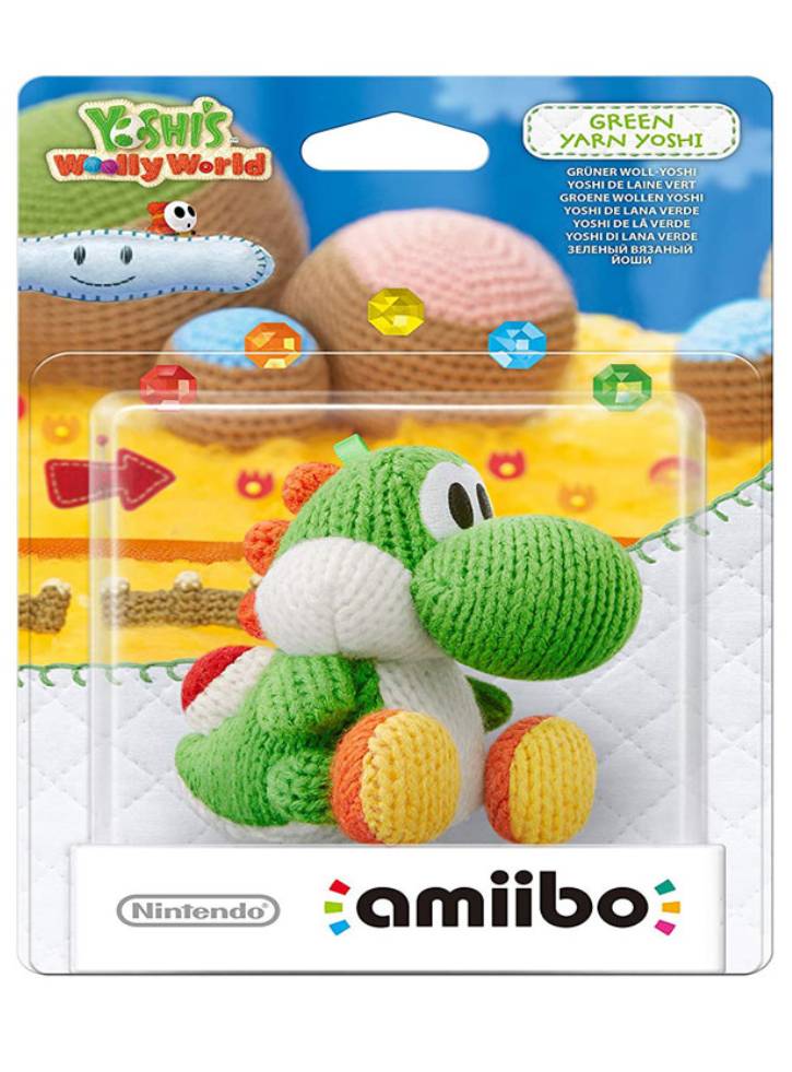 Figurina AMIIBO YARN YOSHI GREEN