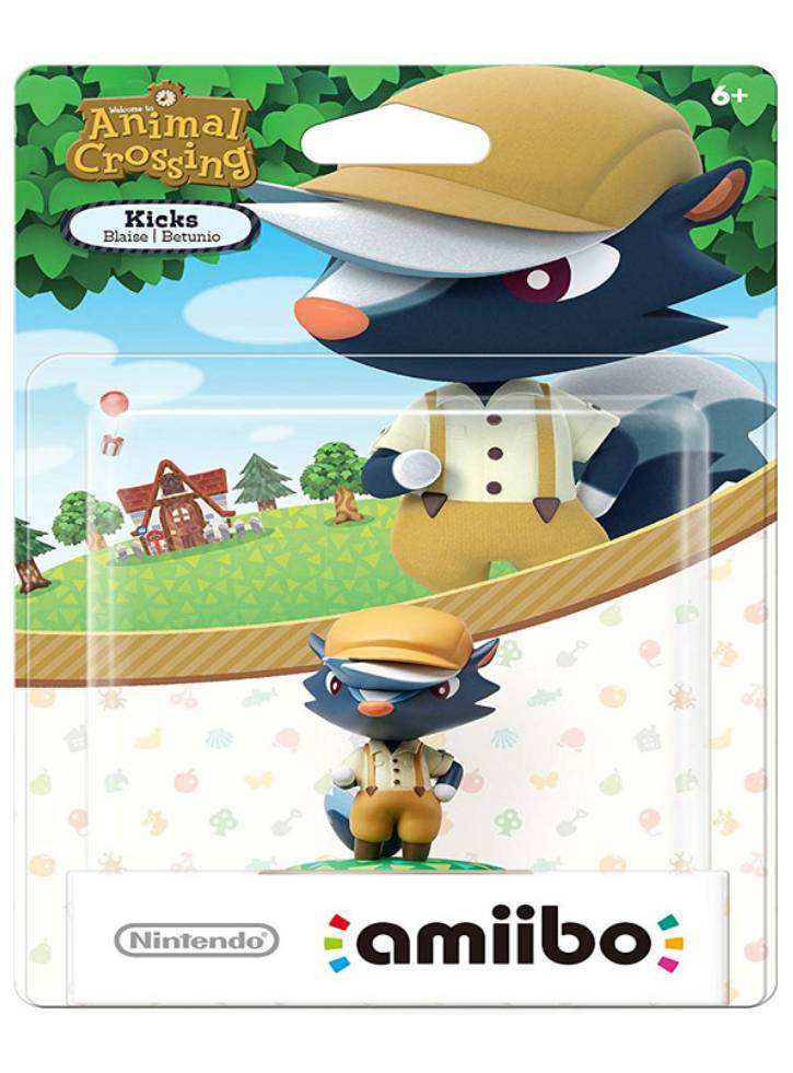 Figurina AMIIBO KICKS (ANIMAL CROSSING)