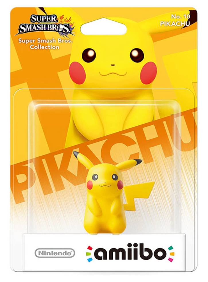 Figurina AMIIBO PIKACHU NO. 10 (SUPER SMASH)
