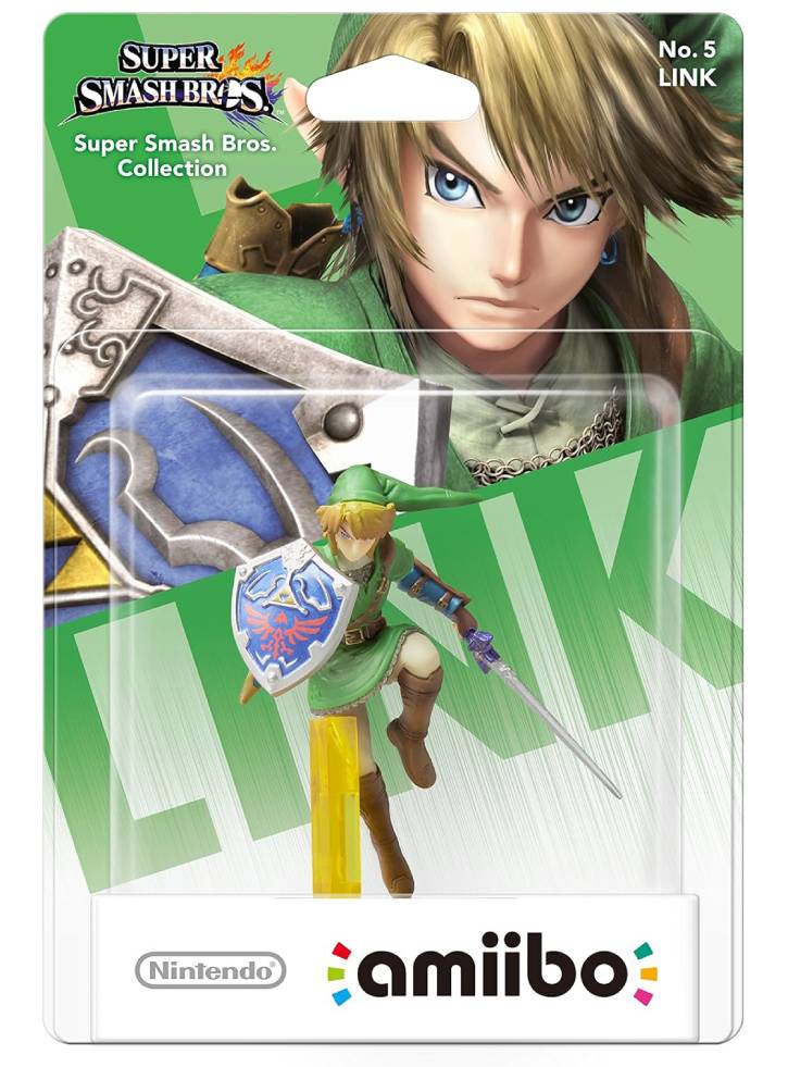 Figurina AMIIBO LINK NO. 5 (SUPER SMASH)