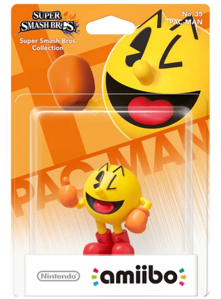 Figurina AMIIBO PAC-MAN NO. 35 (SUPER SMASH)