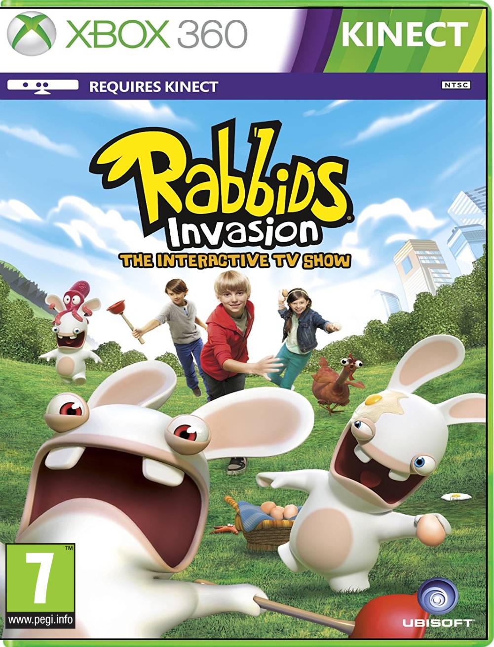 RABBIDS INVASION (KINECT COMPATIBLE) - XBOX360