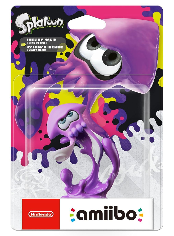 Figurina AMIIBO PURPLE SQUID (SPLATOON)