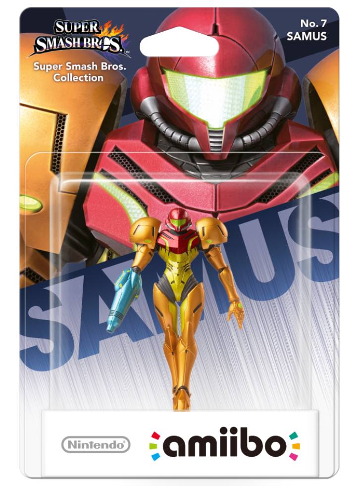 Figurina AMIIBO SAMUS NO. 7 (SUPER SMASH)