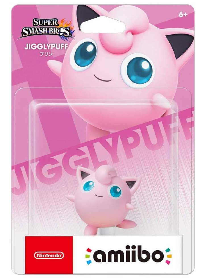 Figurina AMIIBO JIGGLYPUFF NO. 37 (SUPER SMASH)