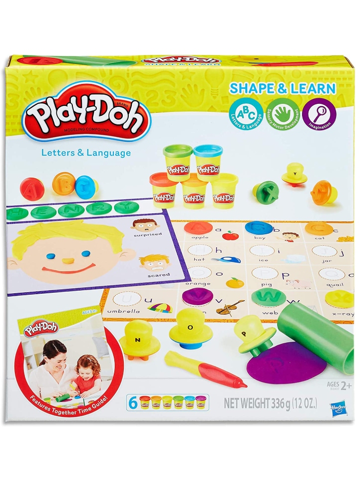 Set Plastilina Play Doh Letters and Languages