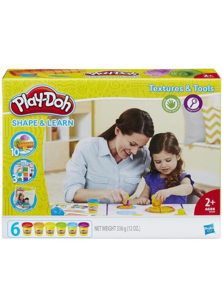 Set Plastilina Play Doh Textures and Tools
