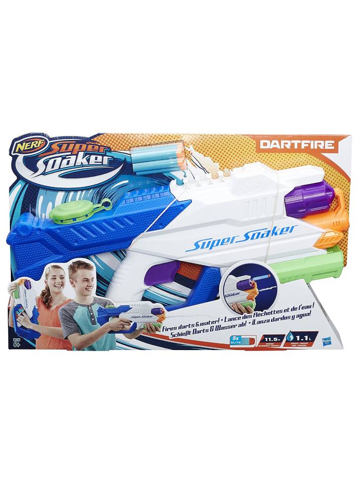 Arma Nerf Super Soaker Dart Fire