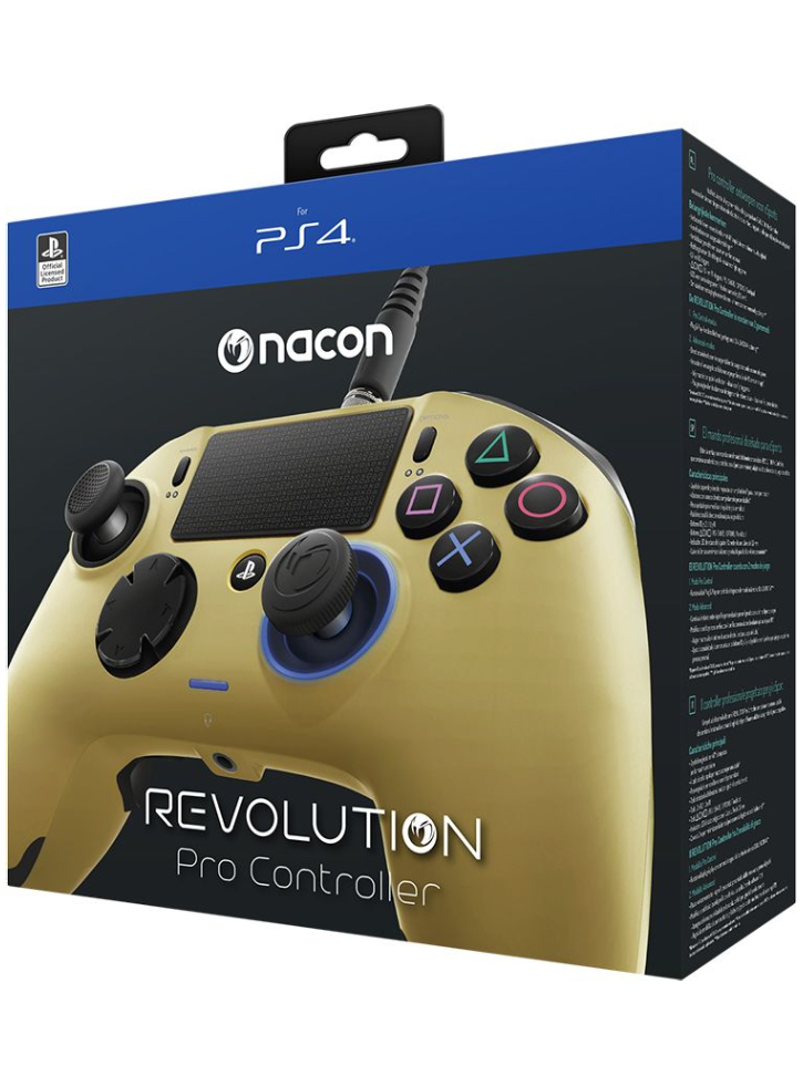 Nacon Revolution Pro Controller [Gold] /PS4