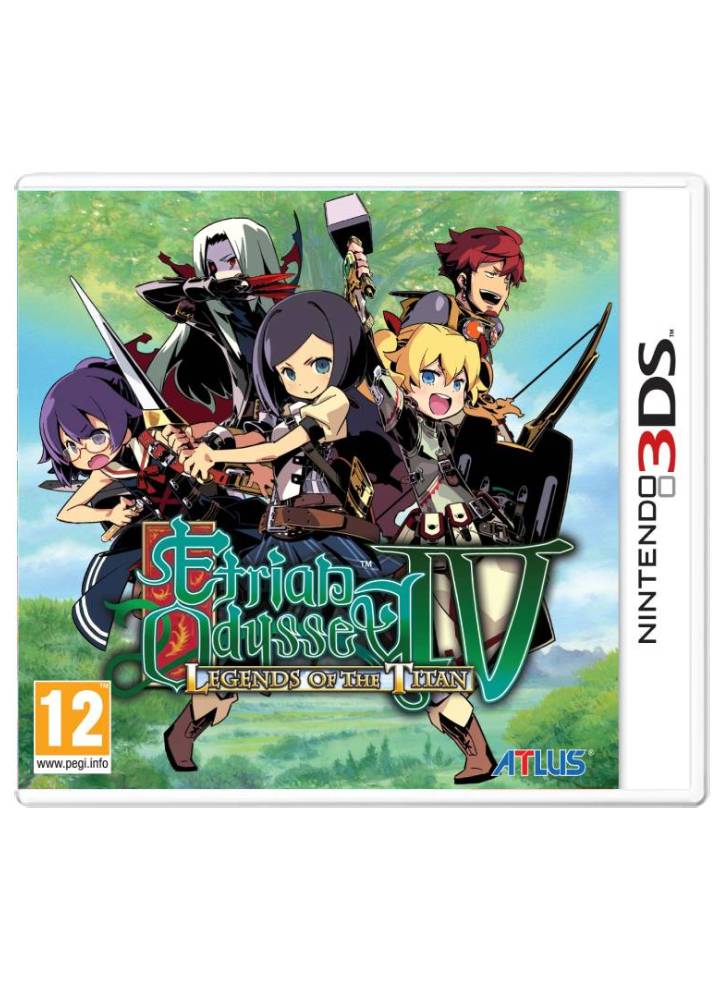 Etrian Odyssey IV: Legends of the Titan /3DS