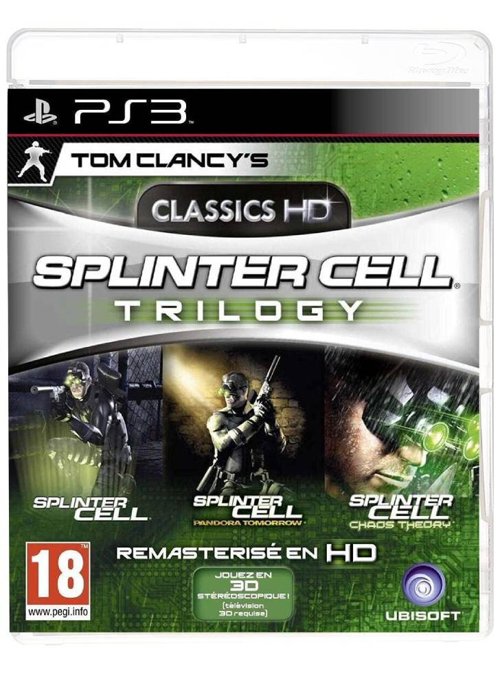 Tom Clancy's Splinter Cell: Trilogy HD /PS3