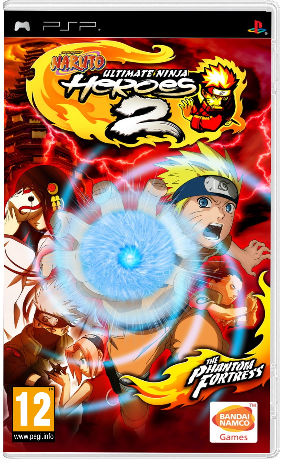 Naruto Ultimate Ninja Heroes 2 The Phantom Fortress - PSP