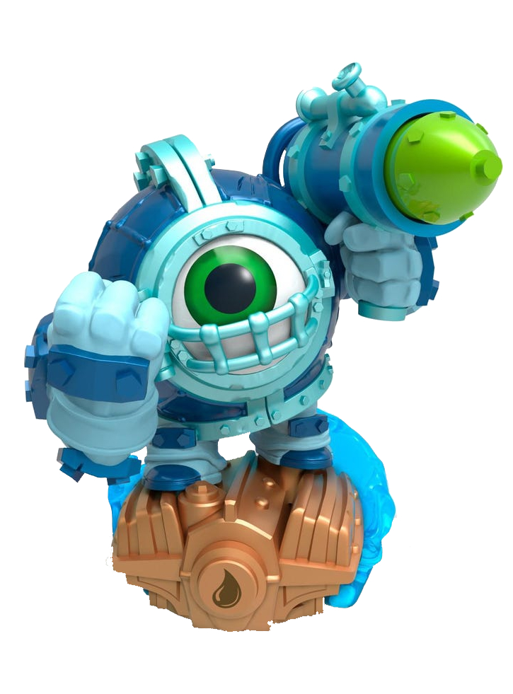 Figurina Skylanders Superchargers - Single Driver - Dive Clops Xmas Edition