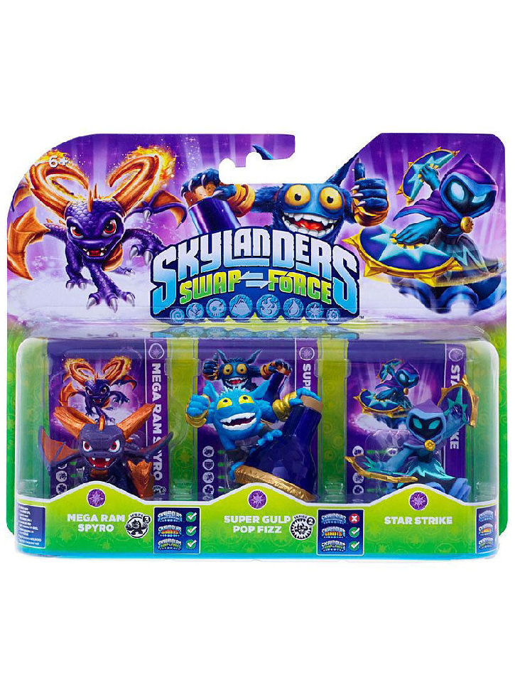 Figurine Skylanders: Swap Force - Magic Triple Pack
