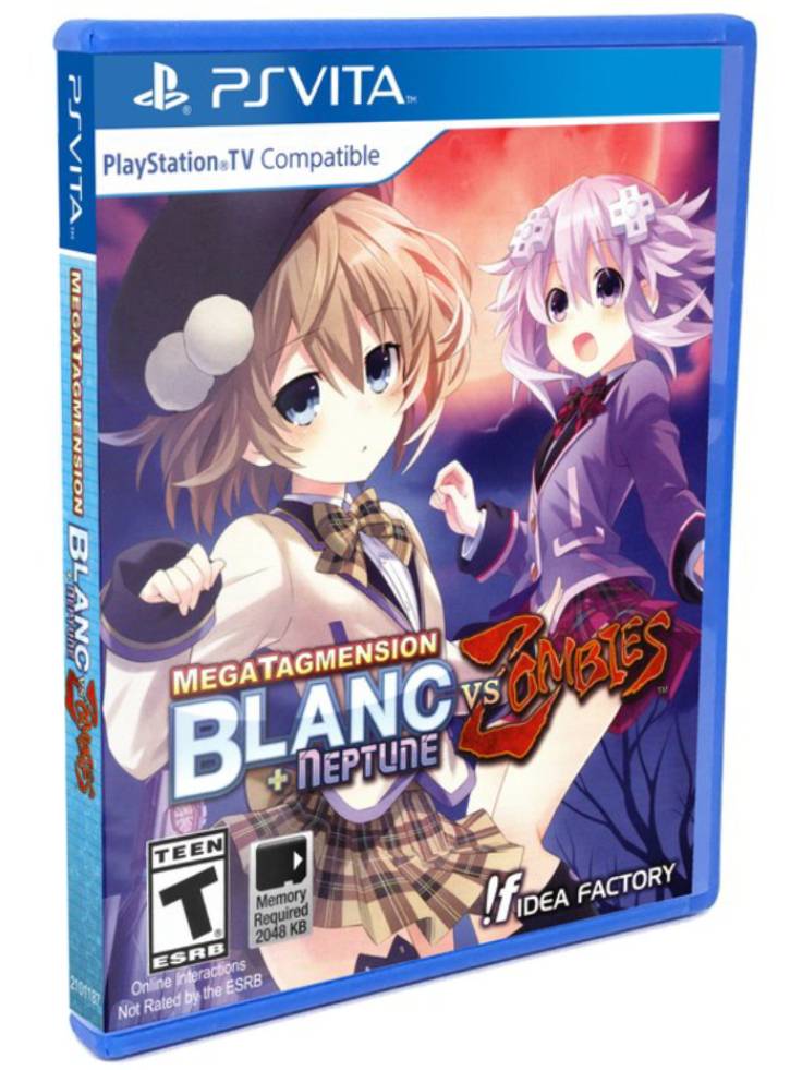 MegaTagmension Blanc + Neptune VS Zombies /Vita