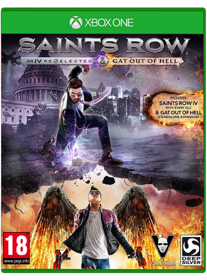 Saints Row IV Re Elected & Gat out of Hell /XBOX ONE