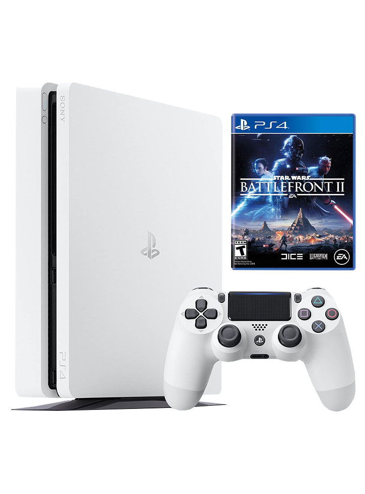 Consola 500GB White Star Wars Battlefront II PS4