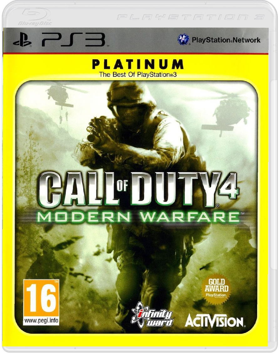 Call of Duty 4: Modern Warfare (Nordic) (Platinum) - PS3
