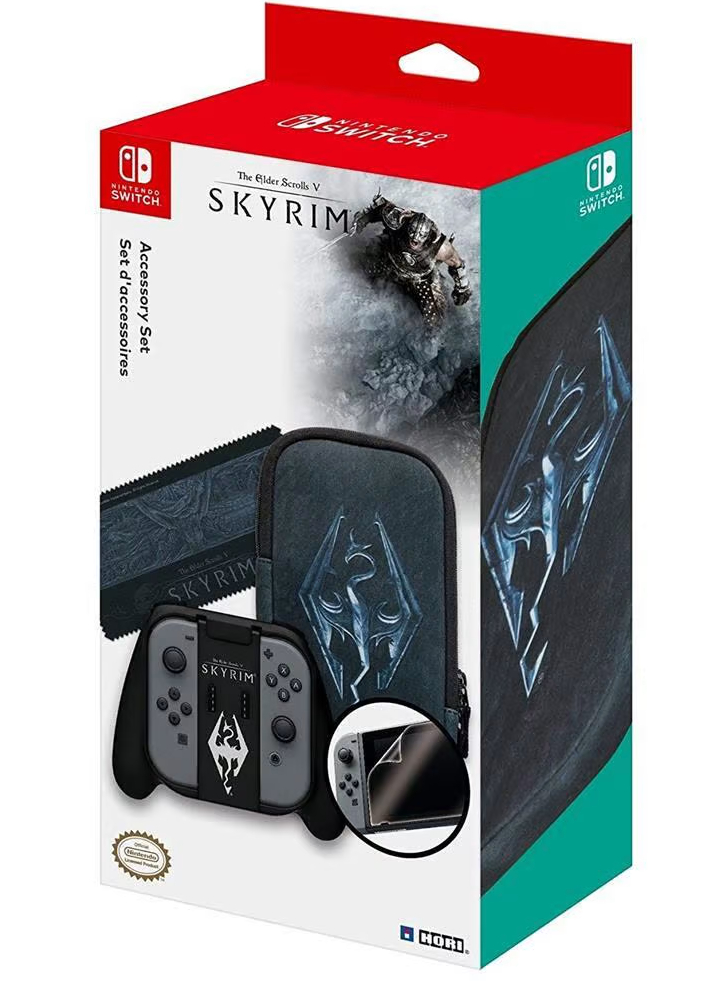 HORI Officially Licensed Skyrim Starter Set /Switch