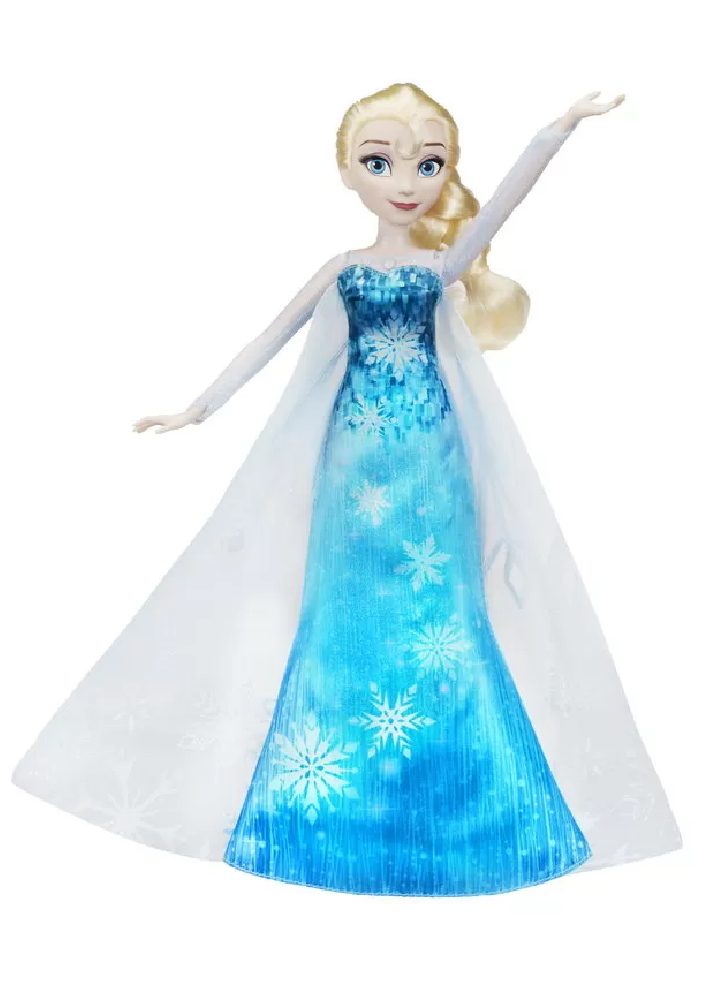 Papusa Frozen Play A Melody Gown Elsa